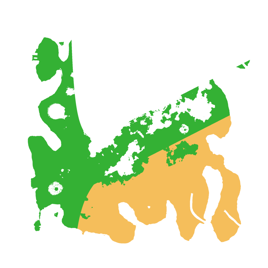 Biome Rust Map: Procedural Map, Size: 3000, Seed: 13679