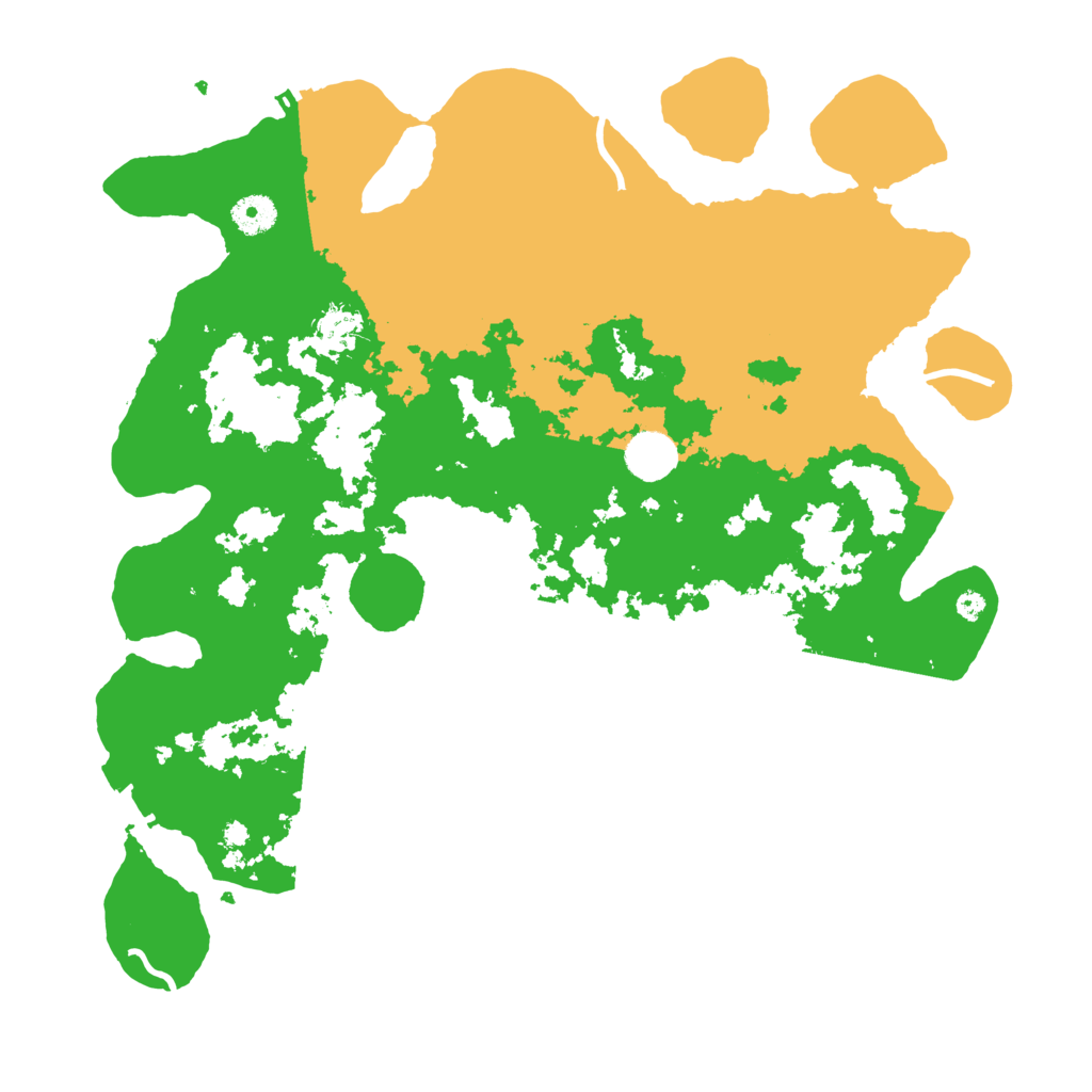 Biome Rust Map: Procedural Map, Size: 3950, Seed: 20833995