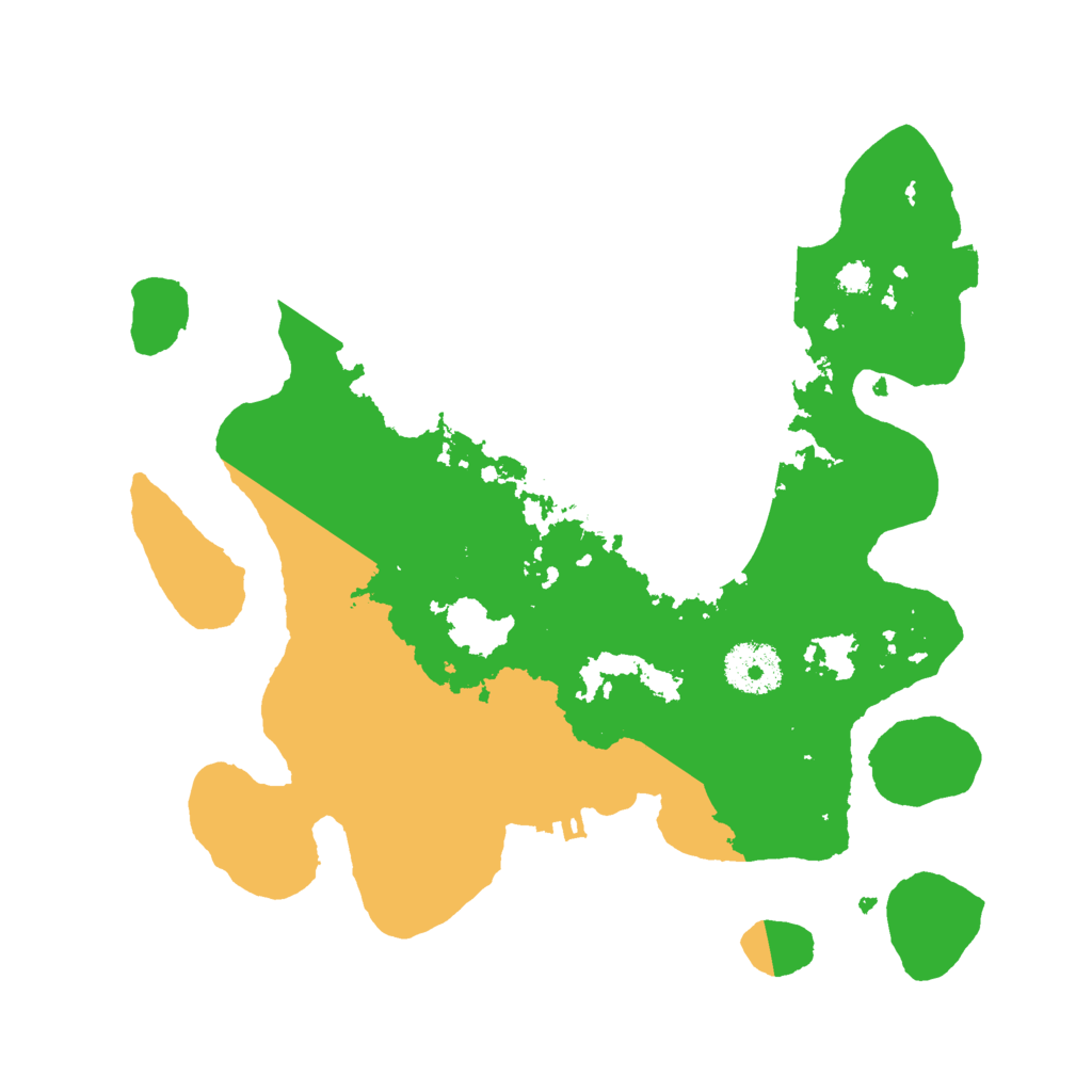 Biome Rust Map: Procedural Map, Size: 3000, Seed: 12171