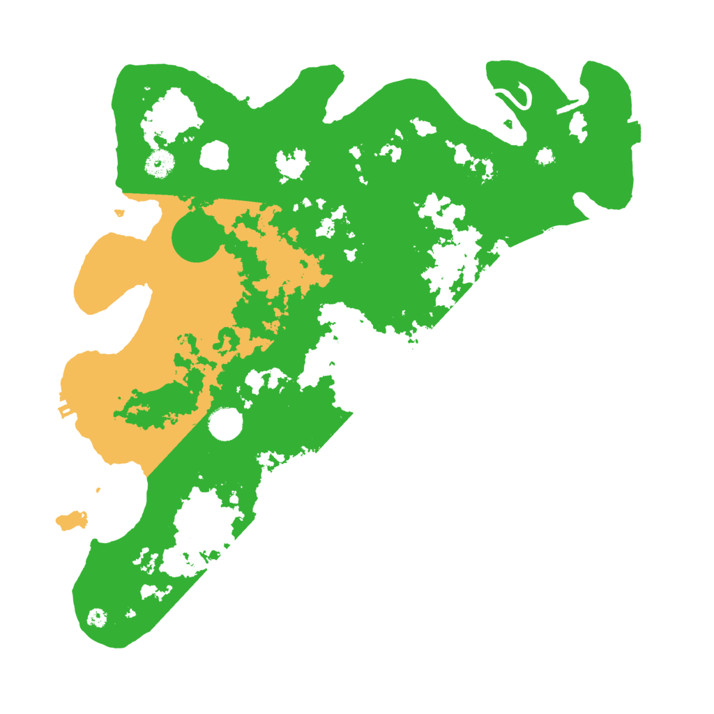 Biome Rust Map: Procedural Map, Size: 3800, Seed: 21213274
