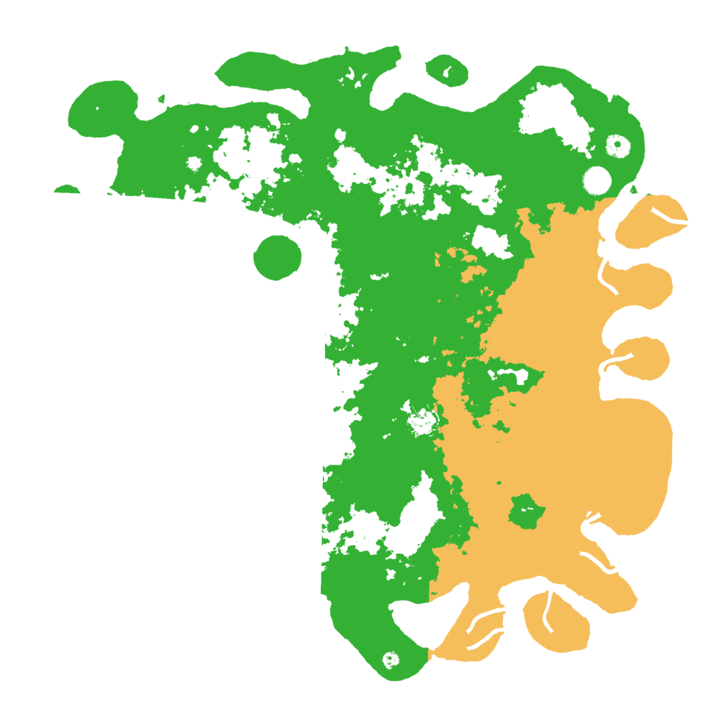 Biome Rust Map: Procedural Map, Size: 4500, Seed: 2546878
