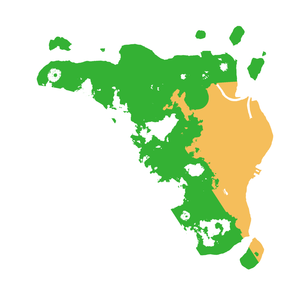 Biome Rust Map: Procedural Map, Size: 3400, Seed: 84875156