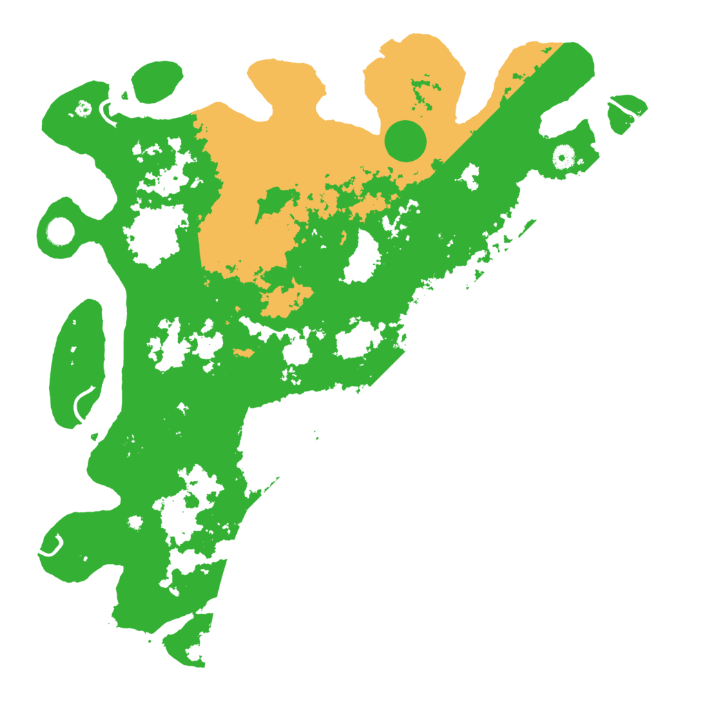 Biome Rust Map: Procedural Map, Size: 4500, Seed: 1565256418