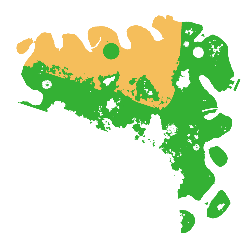 Biome Rust Map: Procedural Map, Size: 4000, Seed: 1791299939