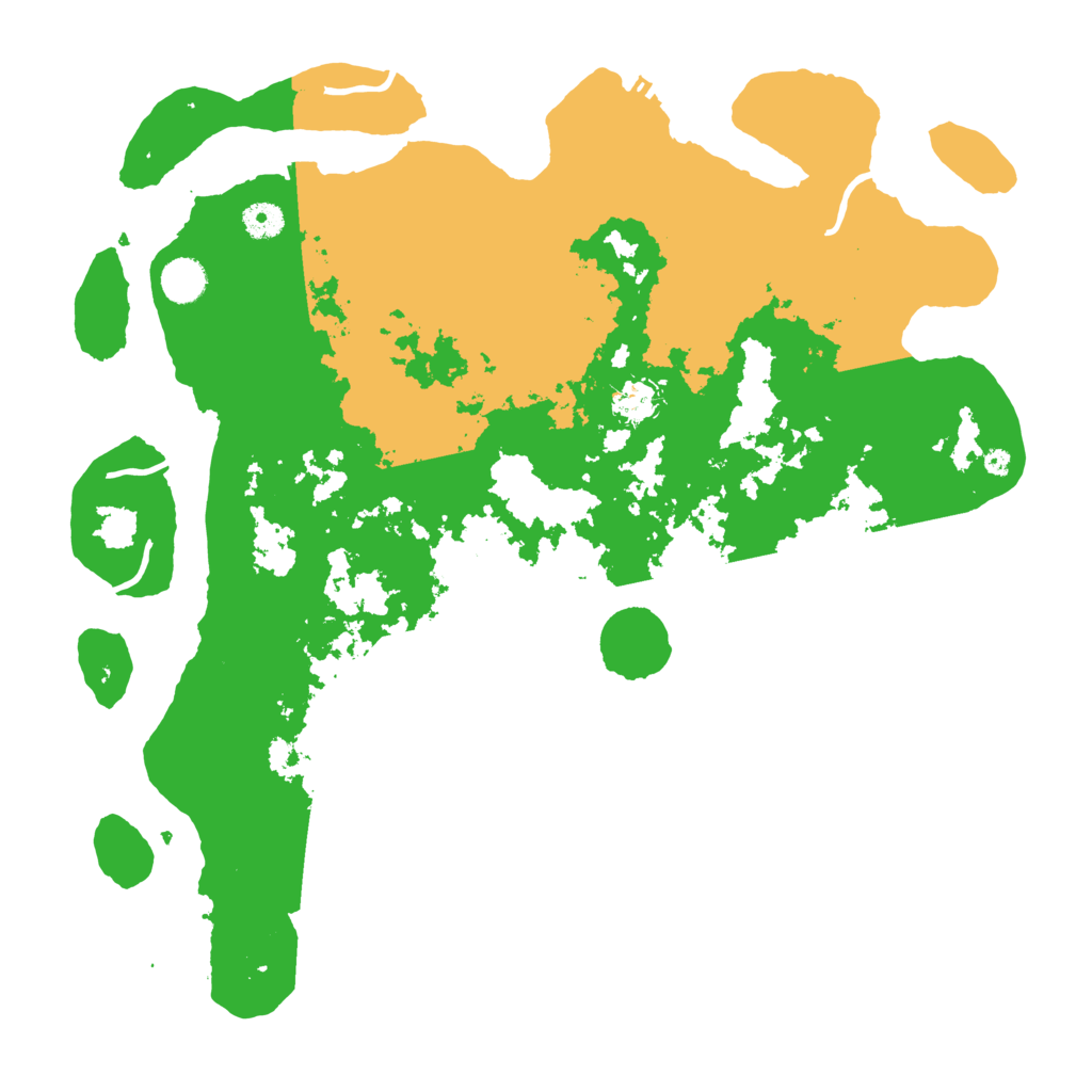 Biome Rust Map: Procedural Map, Size: 4250, Seed: 601638851