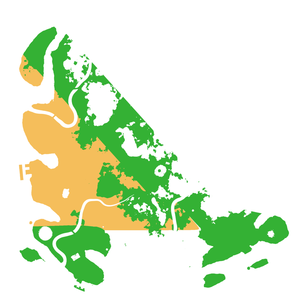 Biome Rust Map: Procedural Map, Size: 4000, Seed: 1344764690