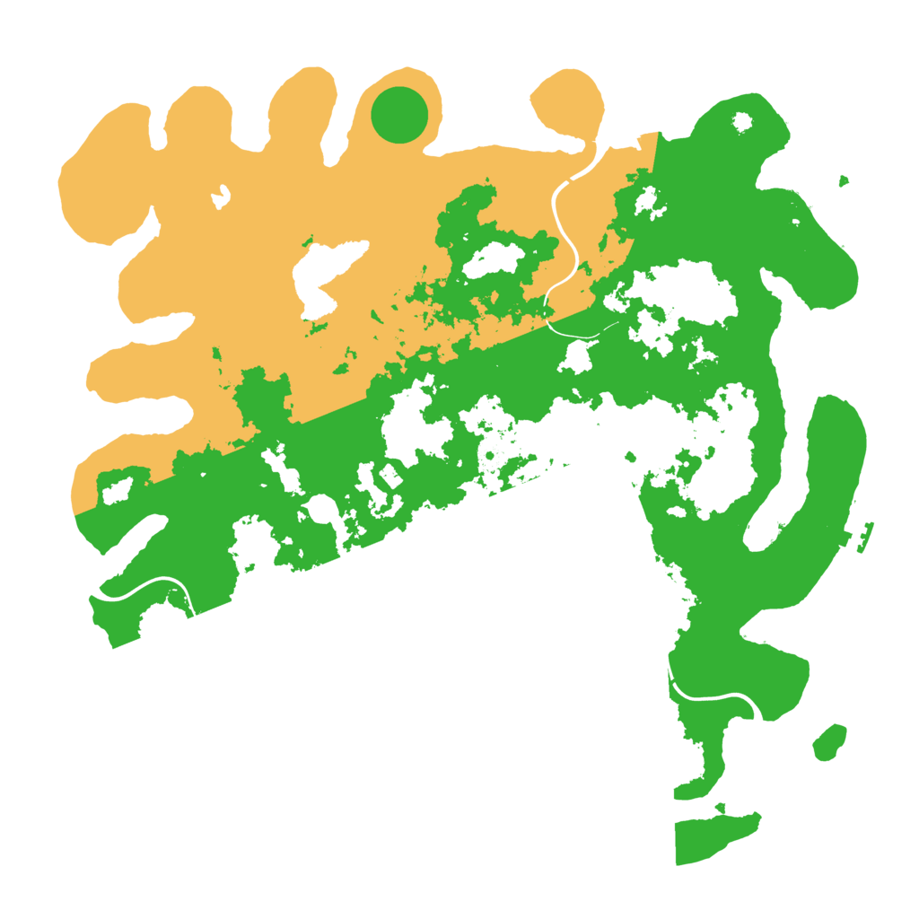 Biome Rust Map: Procedural Map, Size: 4250, Seed: 204857436