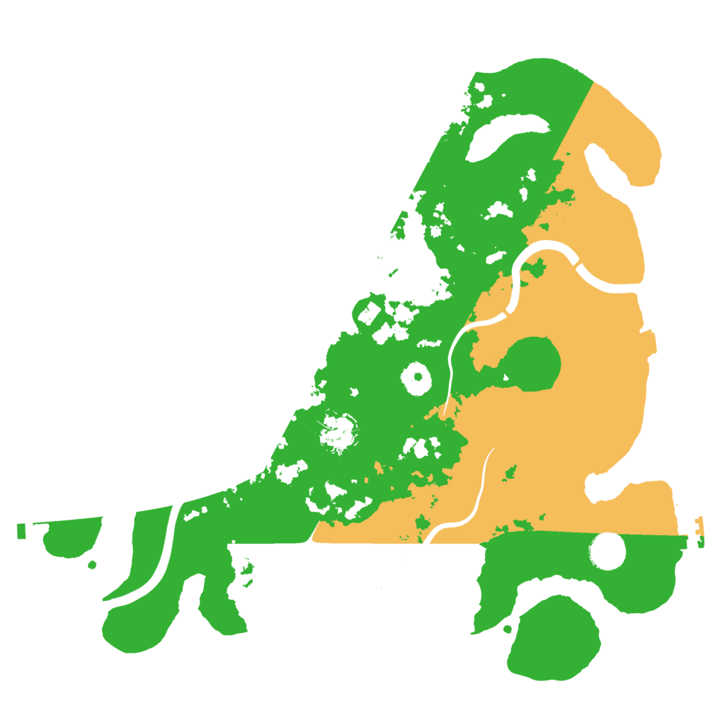 Biome Rust Map: Procedural Map, Size: 3500, Seed: 1569922753