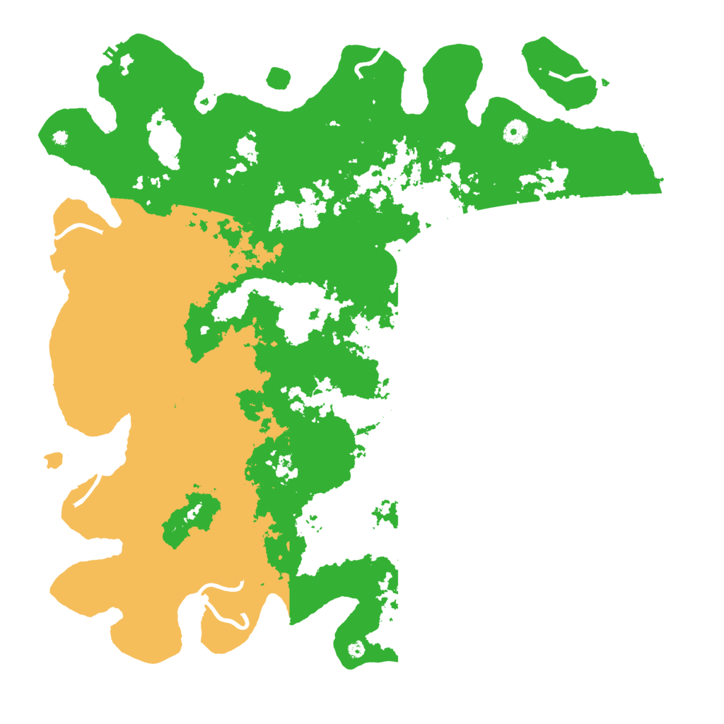 Biome Rust Map: Procedural Map, Size: 4500, Seed: 521901880