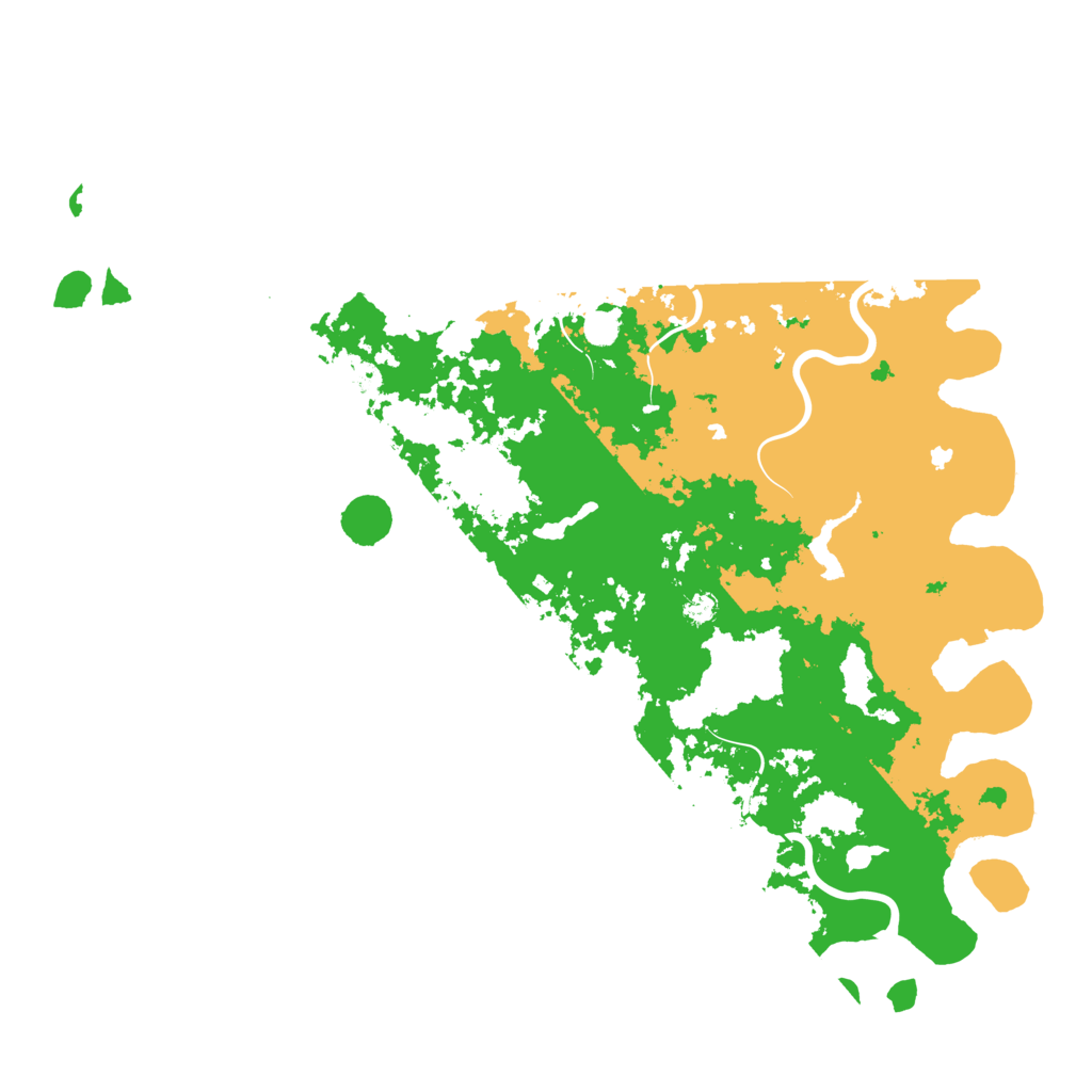 Biome Rust Map: Procedural Map, Size: 6000, Seed: 24061125