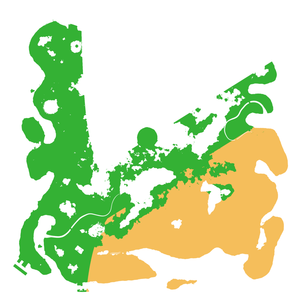 Biome Rust Map: Procedural Map, Size: 4000, Seed: 190444685