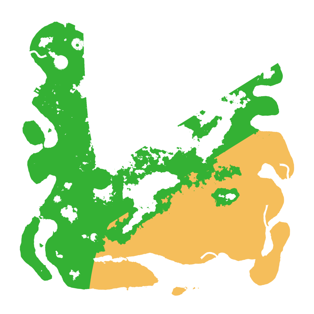 Biome Rust Map: Procedural Map, Size: 4000, Seed: 190444685