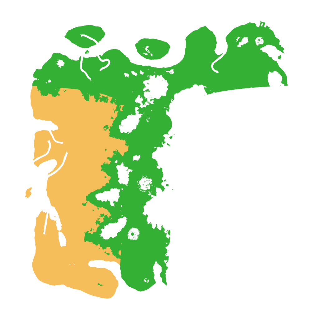 Biome Rust Map: Procedural Map, Size: 4000, Seed: 50794433