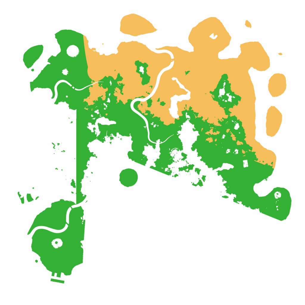 Biome Rust Map: Procedural Map, Size: 4500, Seed: 786310594
