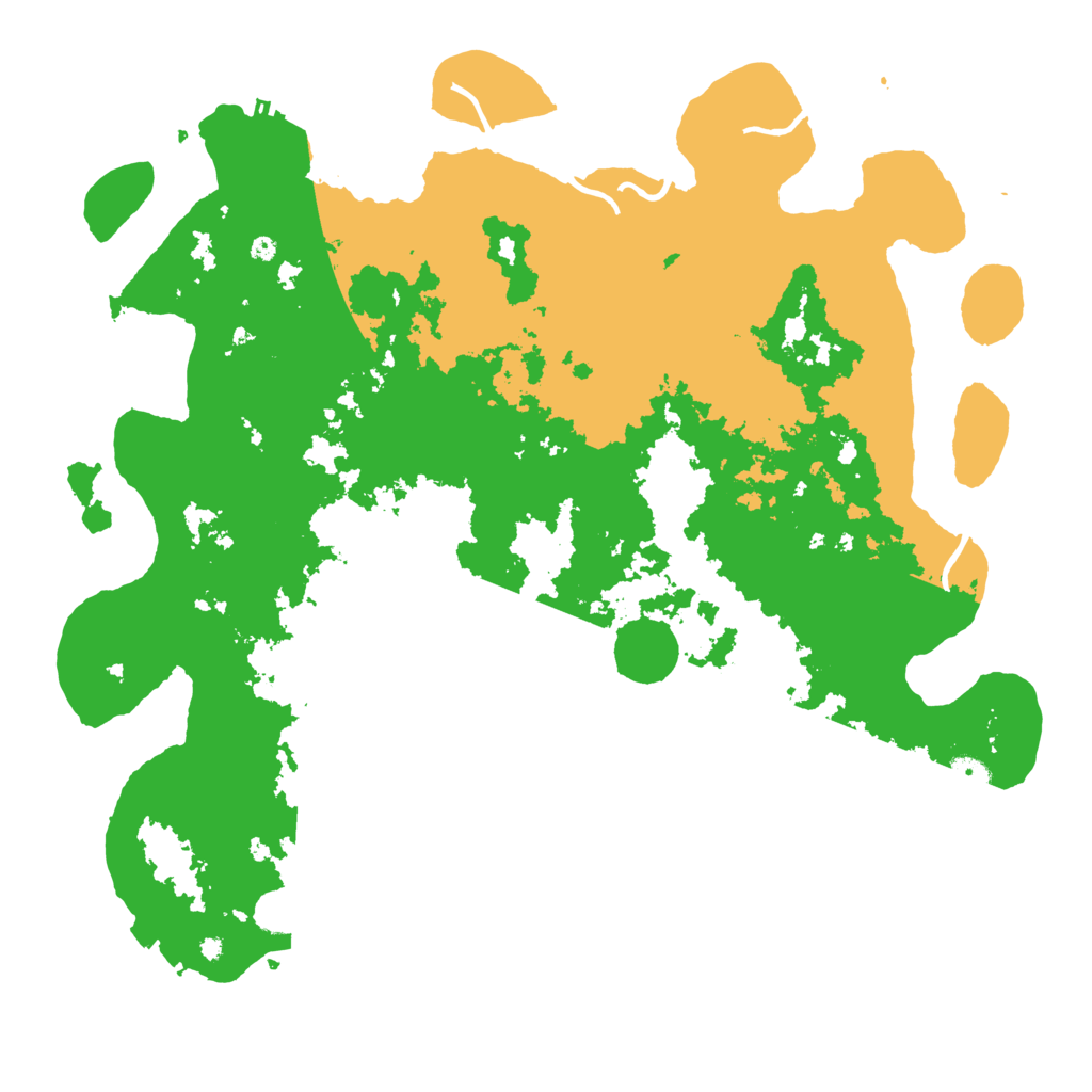 Biome Rust Map: Procedural Map, Size: 4500, Seed: 786310594