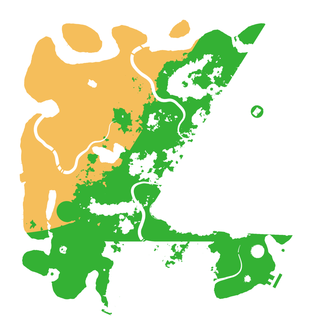 Biome Rust Map: Procedural Map, Size: 4250, Seed: 67116326