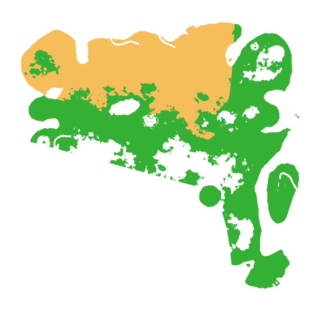 Biome Rust Map: Procedural Map, Size: 4000, Seed: 7878787