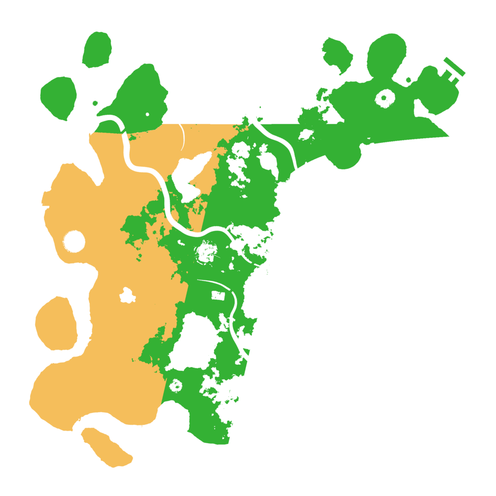 Biome Rust Map: Procedural Map, Size: 4000, Seed: 20231005
