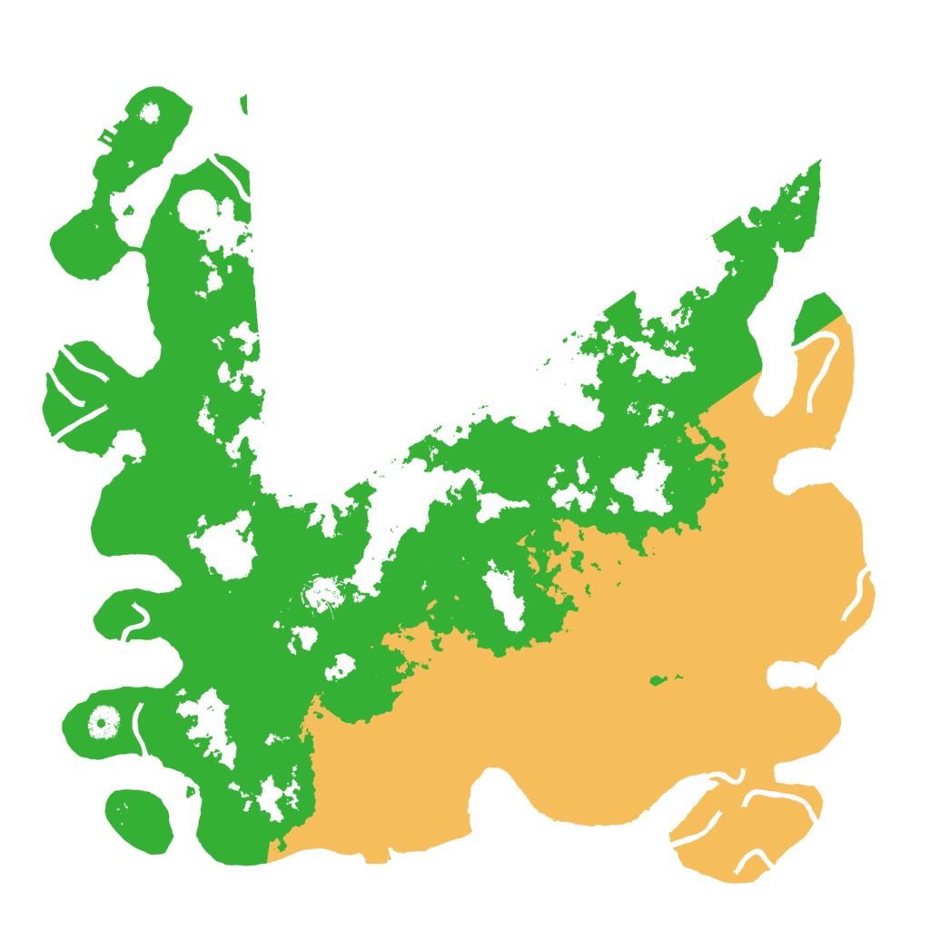 Biome Rust Map: Procedural Map, Size: 4250, Seed: 1557790006