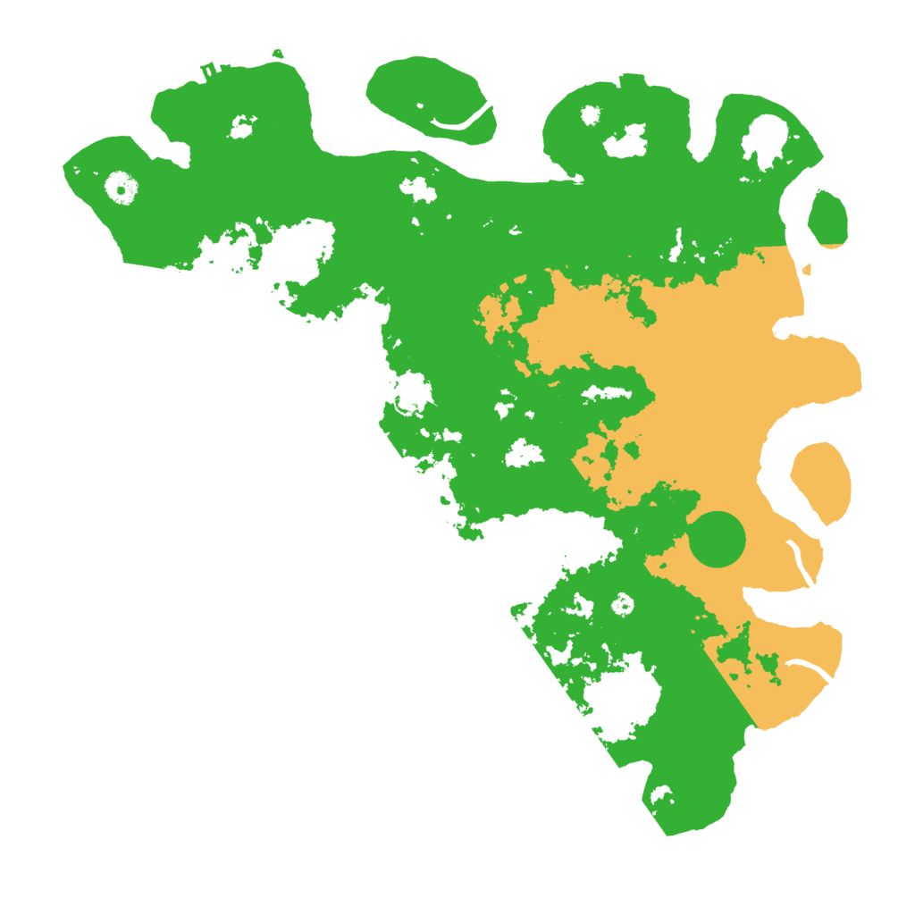 Biome Rust Map: Procedural Map, Size: 4250, Seed: 261683142
