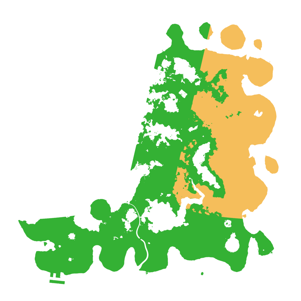 Biome Rust Map: Procedural Map, Size: 4000, Seed: 1277997326