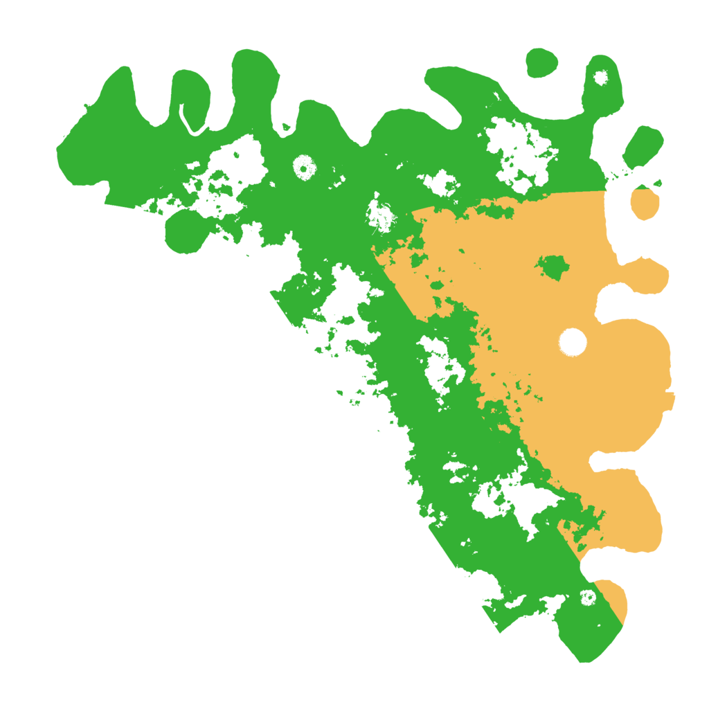 Biome Rust Map: Procedural Map, Size: 4500, Seed: 116891499