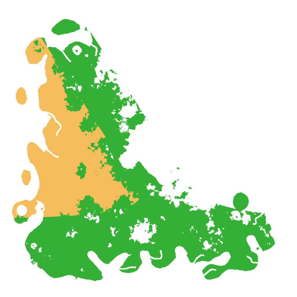 Biome Rust Map: Procedural Map, Size: 5000, Seed: 77730309