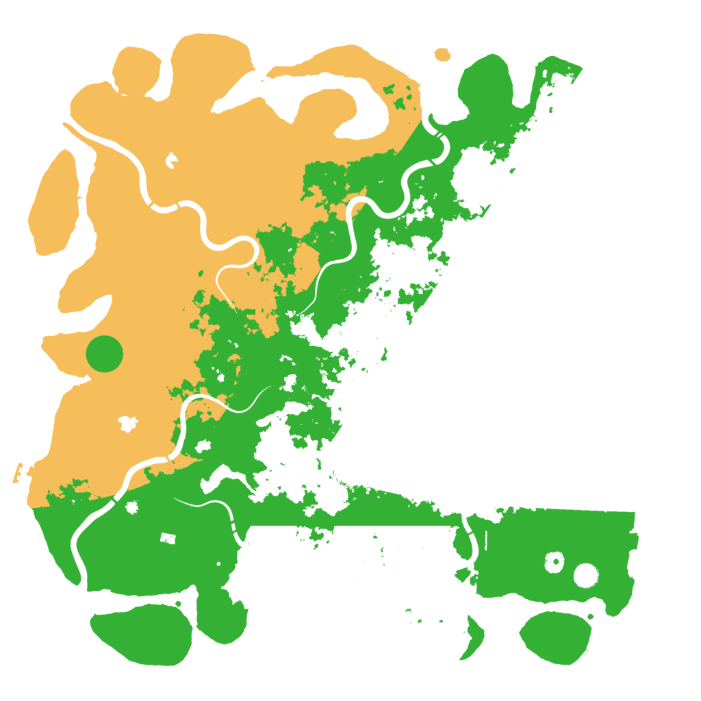 Biome Rust Map: Procedural Map, Size: 5000, Seed: 1471319870