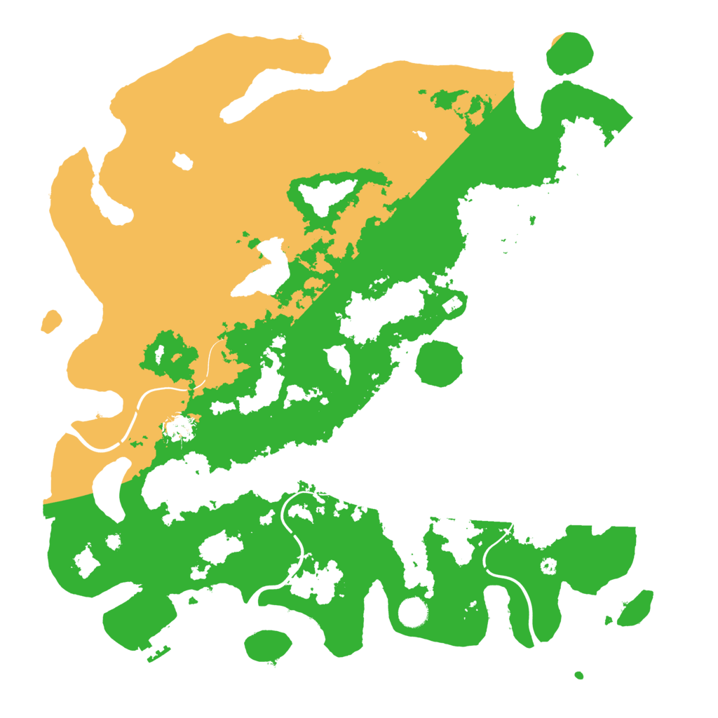 Biome Rust Map: Procedural Map, Size: 4250, Seed: 32387945