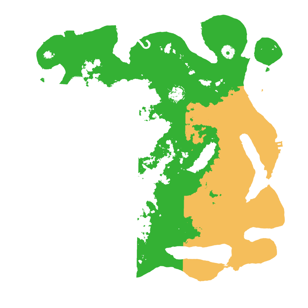 Biome Rust Map: Procedural Map, Size: 3500, Seed: 1166833902