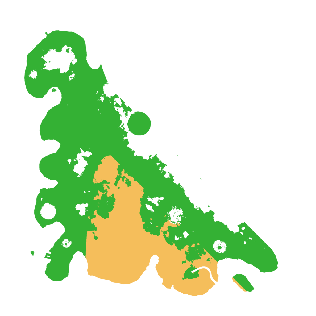 Biome Rust Map: Procedural Map, Size: 3650, Seed: 92921270