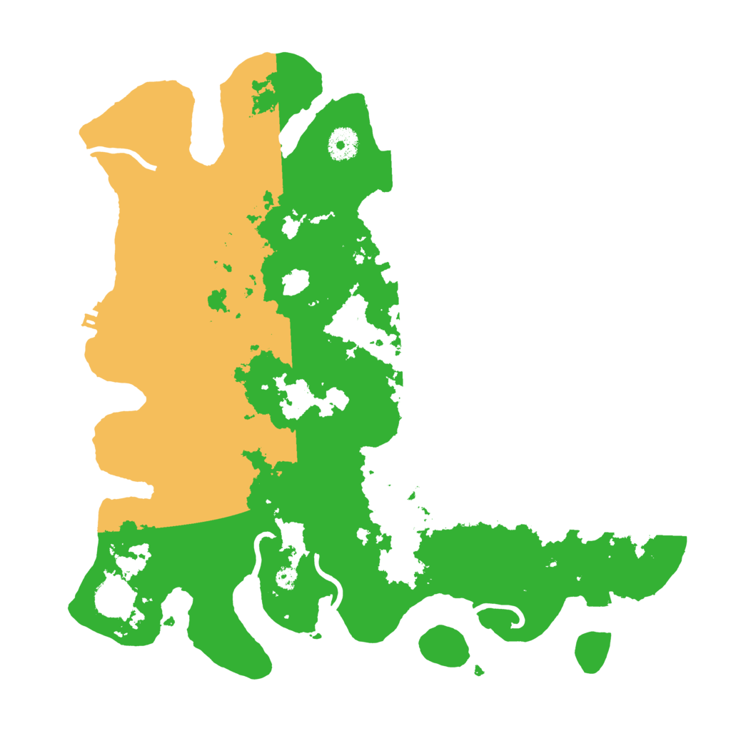 Biome Rust Map: Procedural Map, Size: 3450, Seed: 16575387