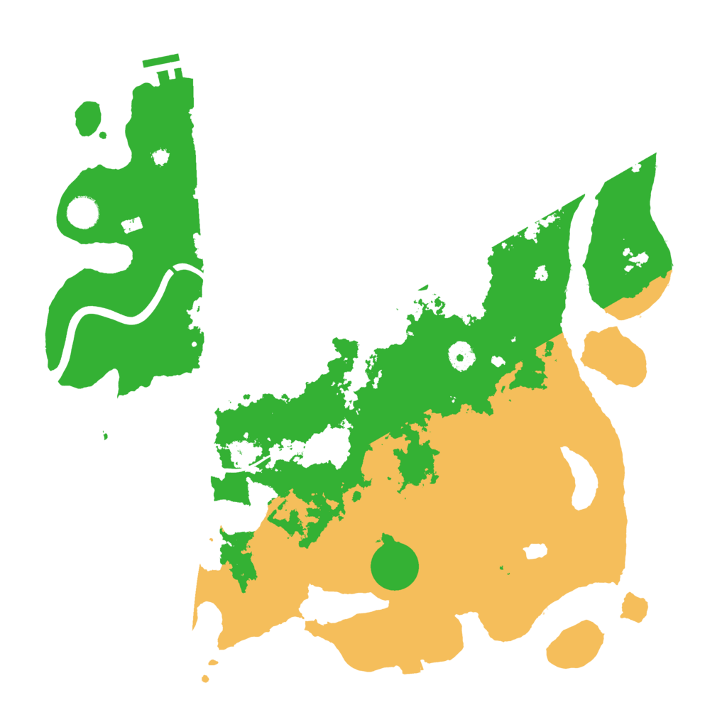 Biome Rust Map: Procedural Map, Size: 4000, Seed: 66936711