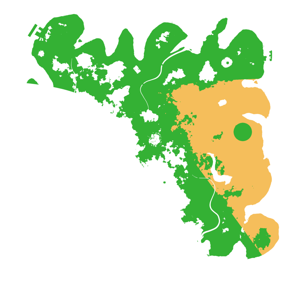 Biome Rust Map: Procedural Map, Size: 4250, Seed: 25602170