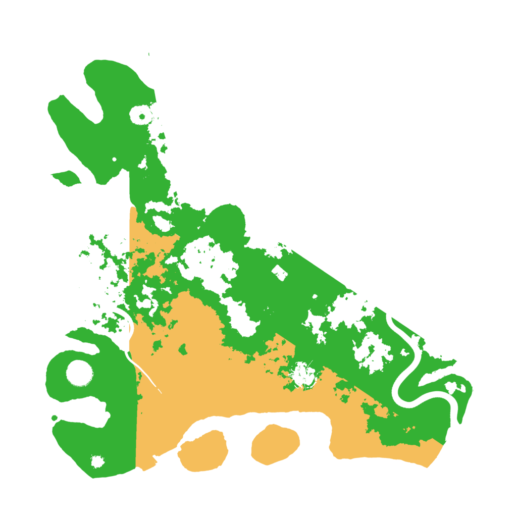 Biome Rust Map: Procedural Map, Size: 3600, Seed: 60527790