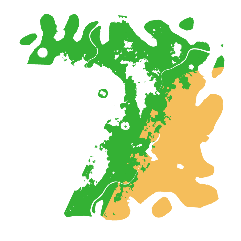 Biome Rust Map: Procedural Map, Size: 4250, Seed: 31950