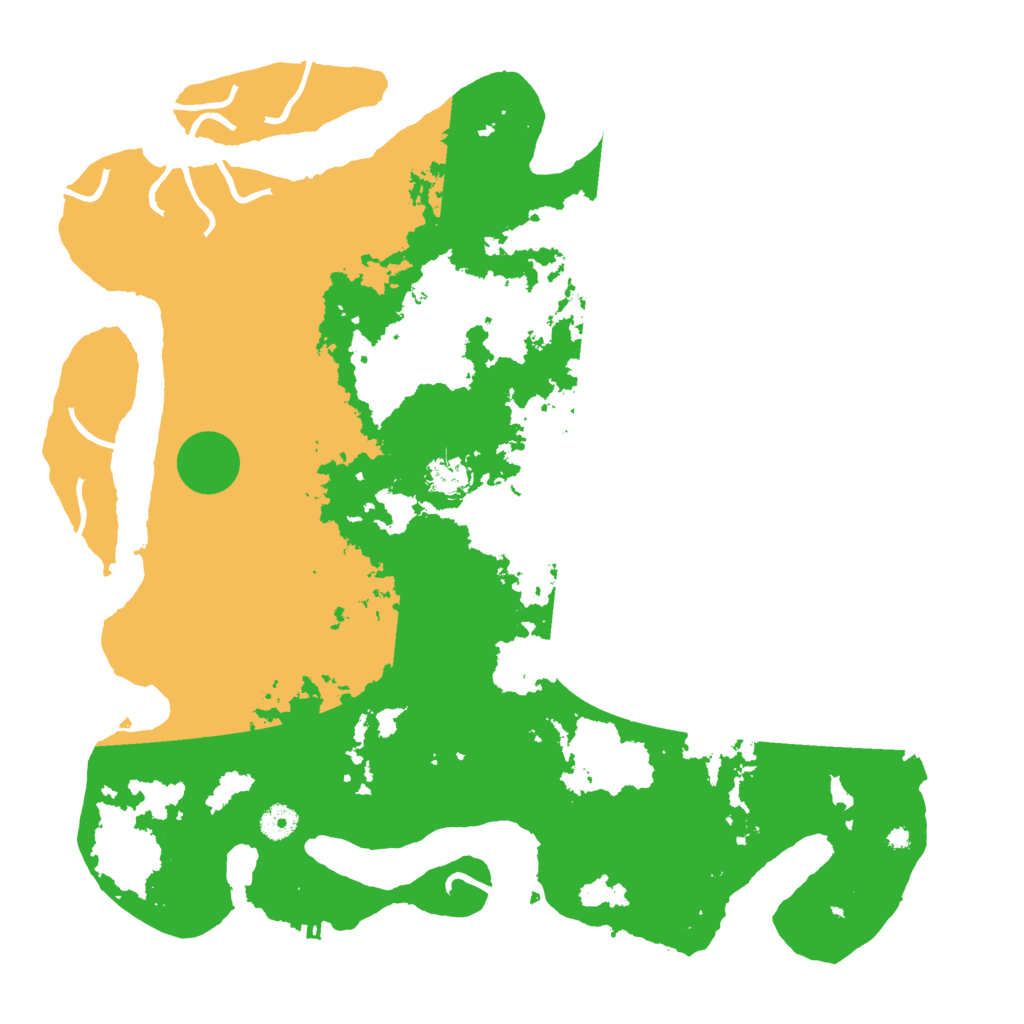 Biome Rust Map: Procedural Map, Size: 4300, Seed: 12671633