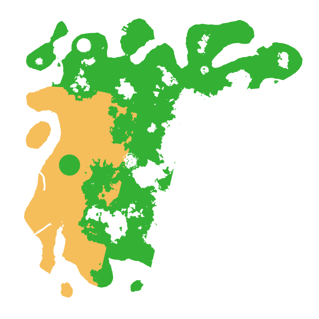 Biome Rust Map: Procedural Map, Size: 4000, Seed: 43186002