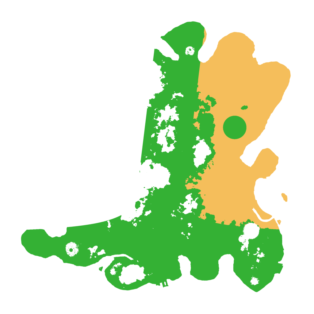 Biome Rust Map: Procedural Map, Size: 3550, Seed: 20068365