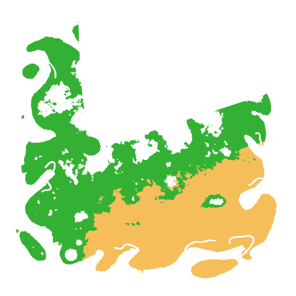 Biome Rust Map: Procedural Map, Size: 4300, Seed: 50040034