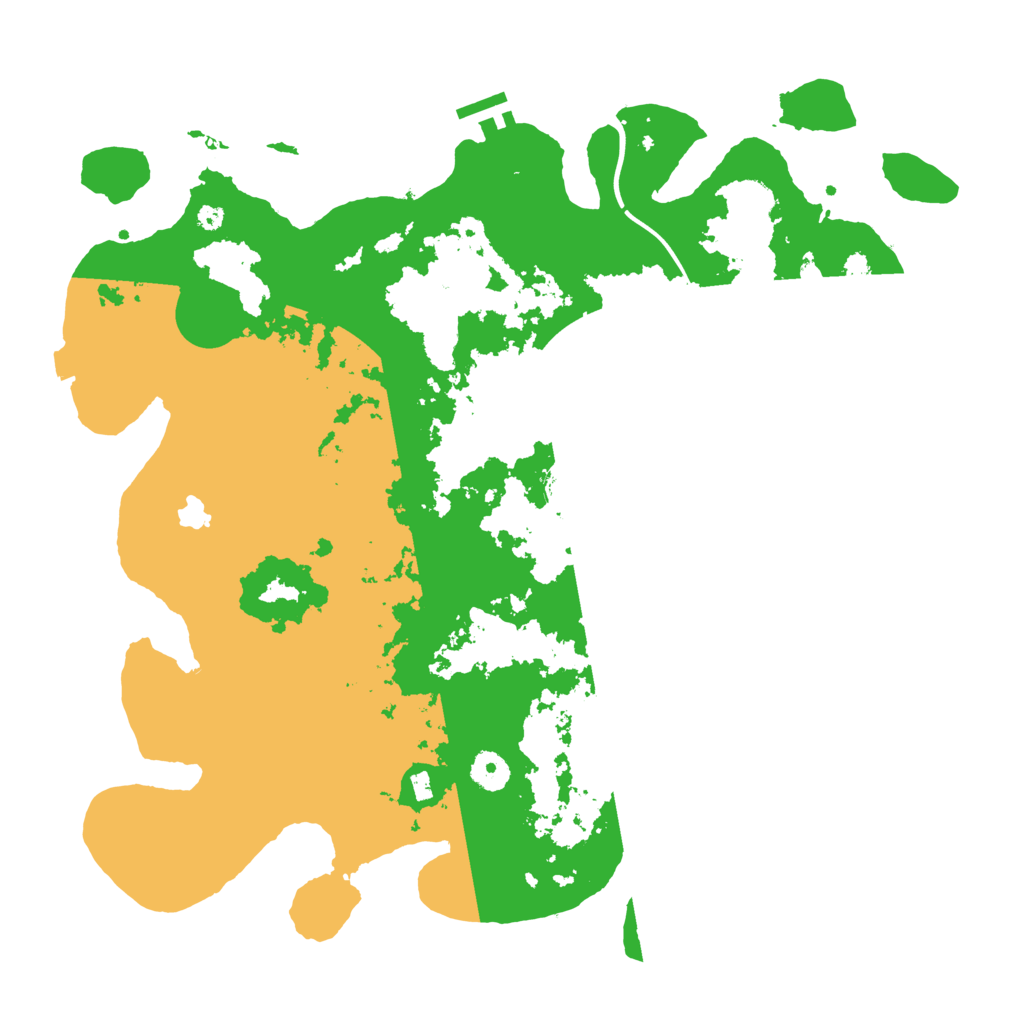 Biome Rust Map: Procedural Map, Size: 4000, Seed: 92197460
