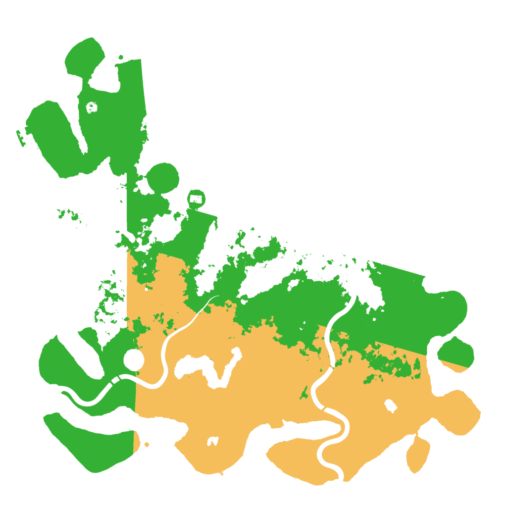 Biome Rust Map: Procedural Map, Size: 4500, Seed: 386867449