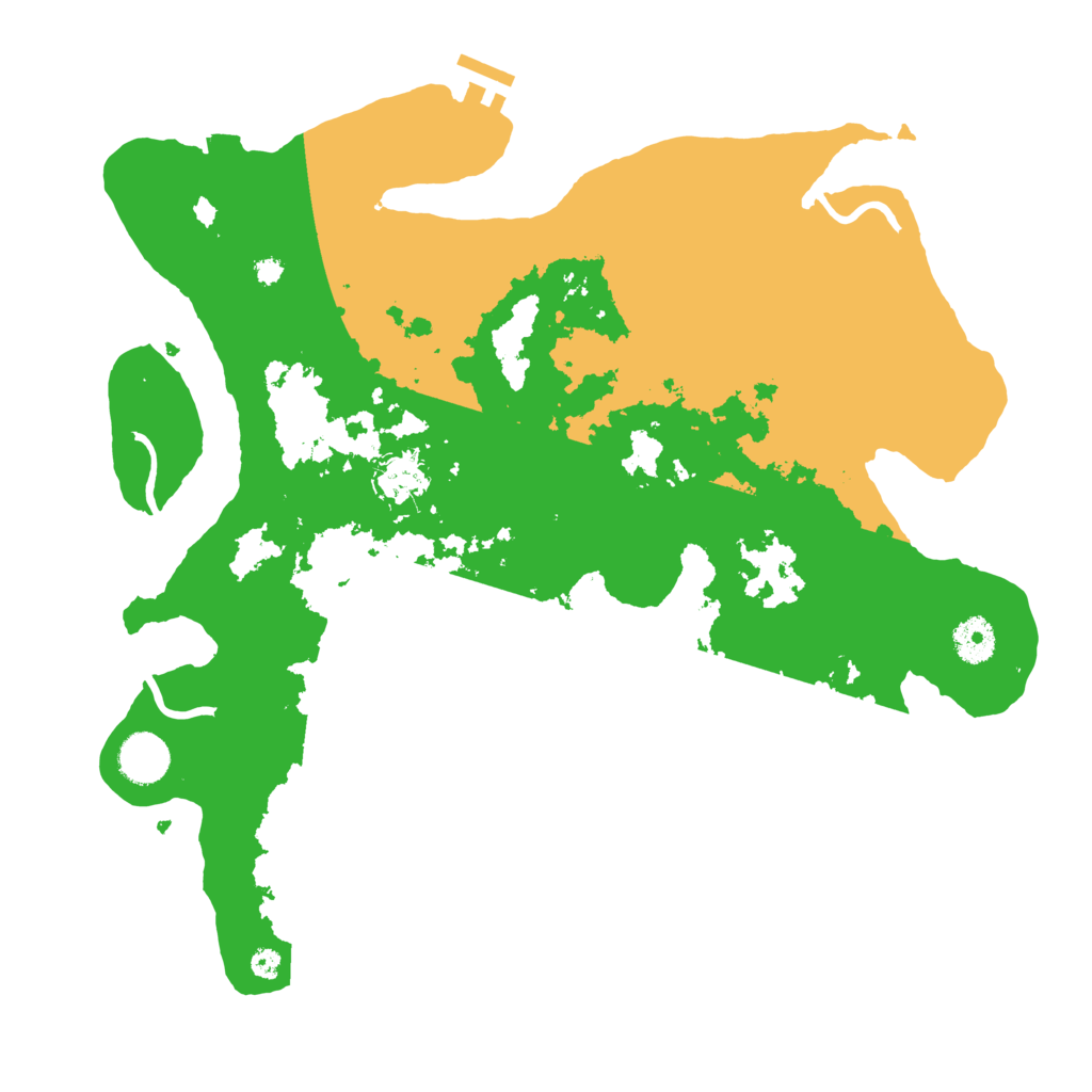 Biome Rust Map: Procedural Map, Size: 3750, Seed: 5102023
