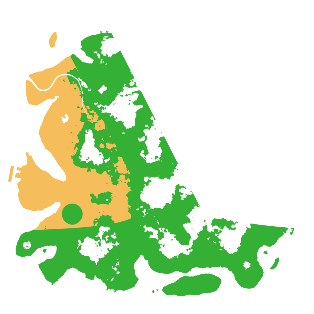 Biome Rust Map: Procedural Map, Size: 4000, Seed: 9146087