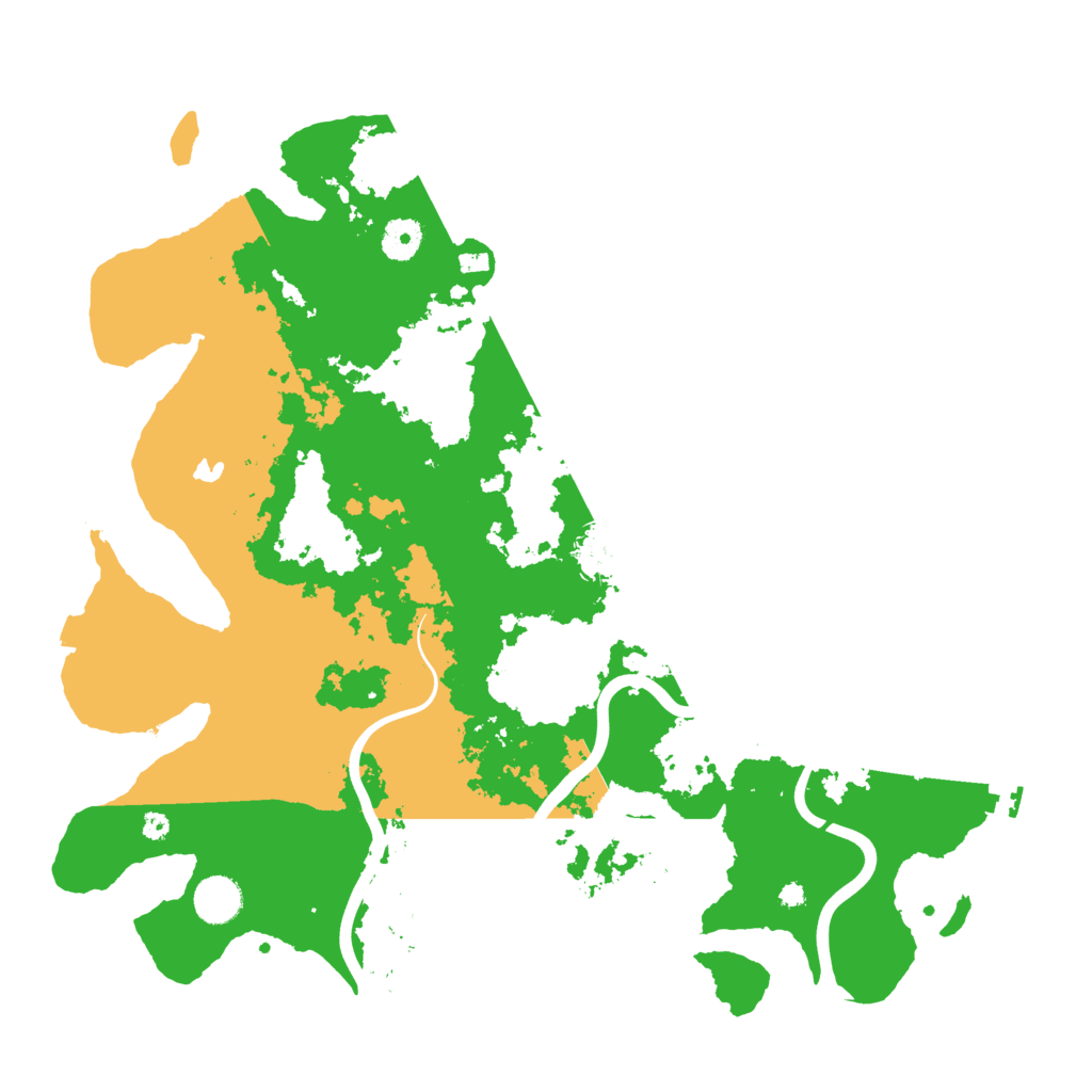Biome Rust Map: Procedural Map, Size: 4000, Seed: 9146087