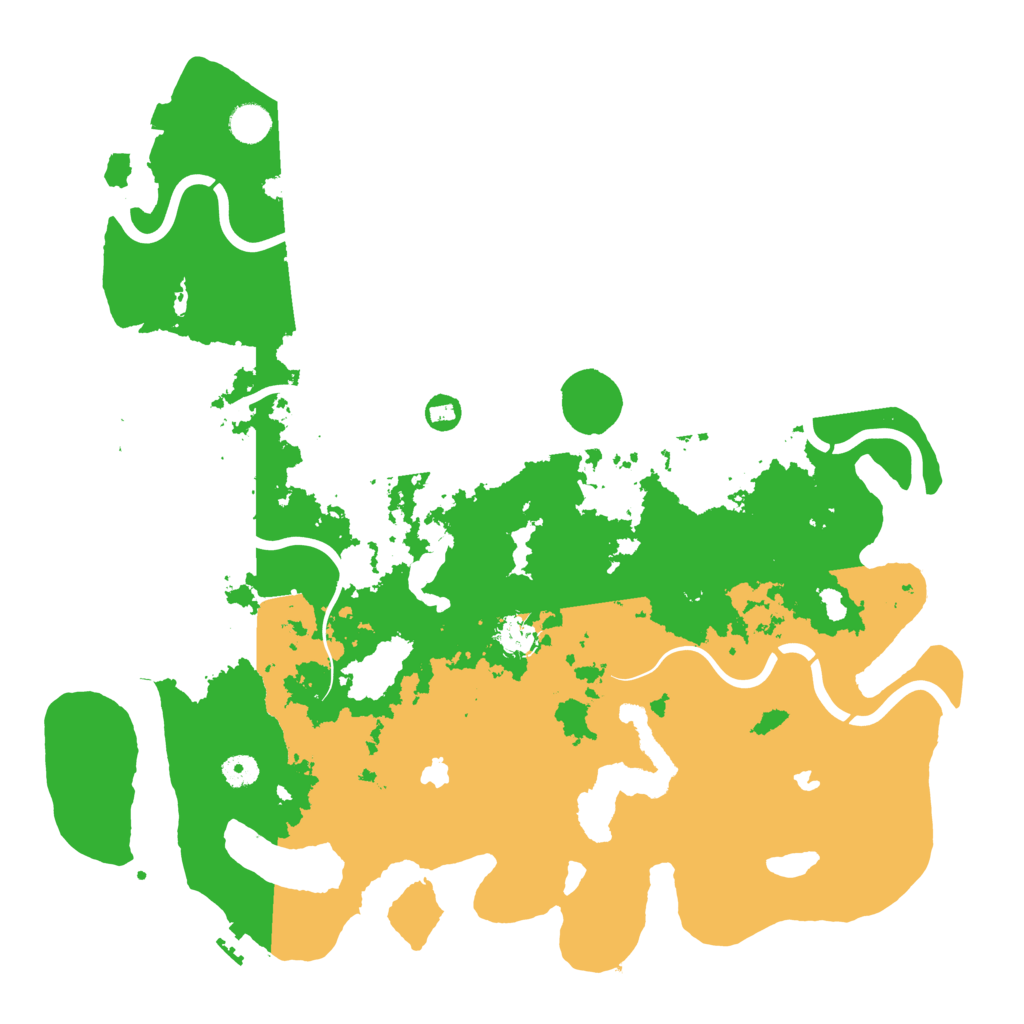 Biome Rust Map: Procedural Map, Size: 4500, Seed: 1699