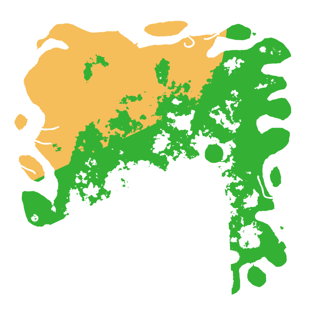 Biome Rust Map: Procedural Map, Size: 4500, Seed: 179966521