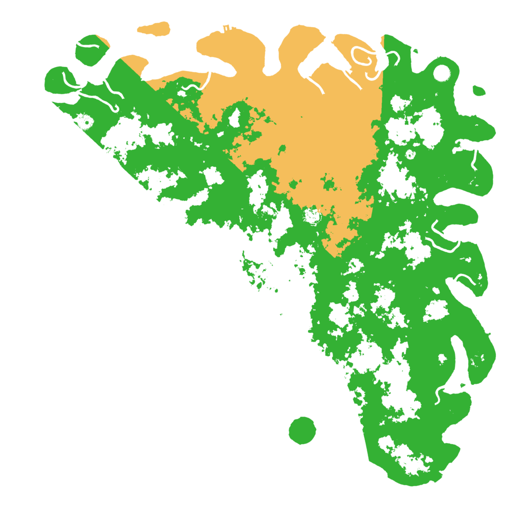 Biome Rust Map: Procedural Map, Size: 5500, Seed: 23486587