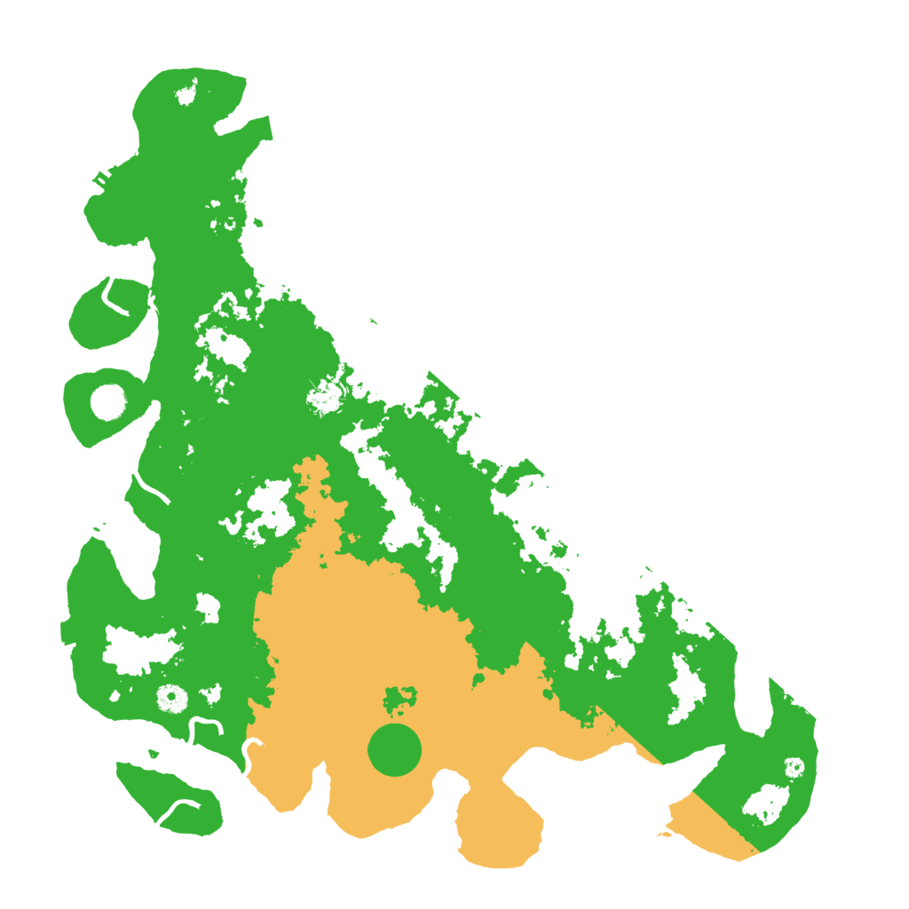 Biome Rust Map: Procedural Map, Size: 4500, Seed: 58366976