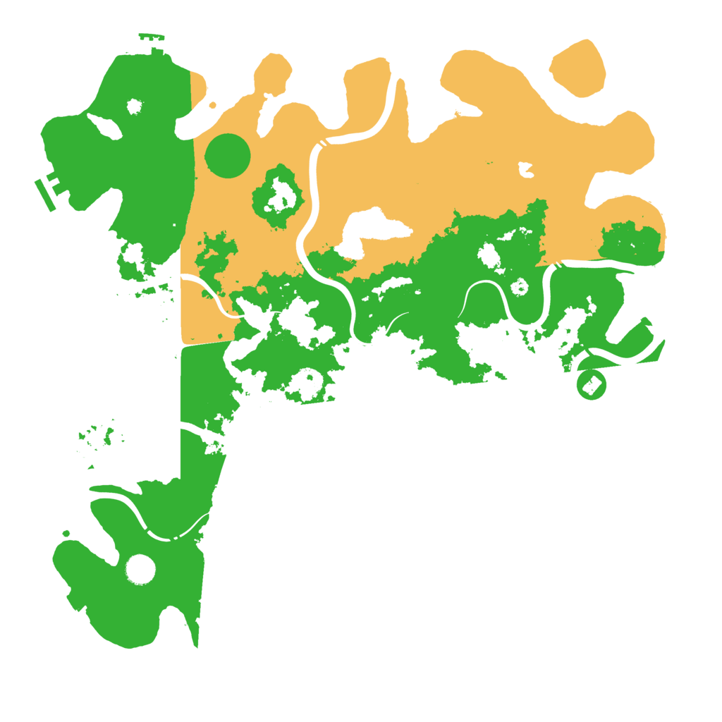 Biome Rust Map: Procedural Map, Size: 4250, Seed: 1165525882